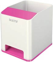 Pennenhouder Leitz WOW wit/roze