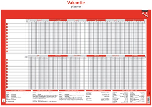 Vakantieplanner 2027 Quantore