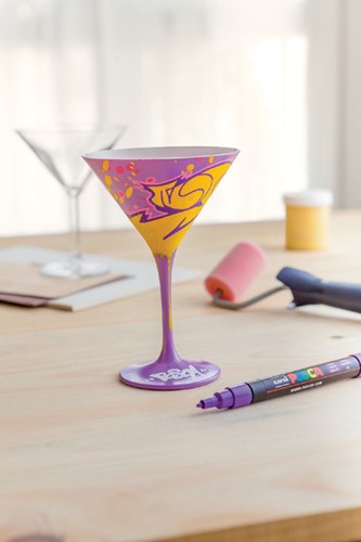 Verfstift Posca PC-3M 1,5mm roze-2