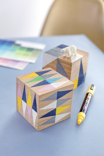 Verfstift Posca PC-1MR 0,7mm zilver-4