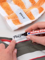 Wasgoedmarker edding 8040 rond 1mm zwart in blister-2