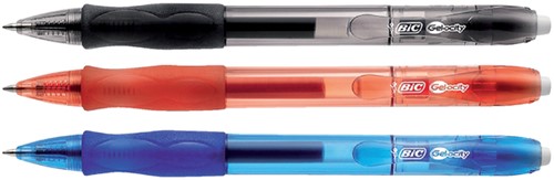 Gelschrijver Bic Gel-ocity medium blauw-3