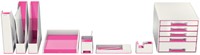 Brievenbak Leitz WOW wit/roze-2