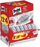 Correctietape Pritt navulbaar 4.2mmx12m Flex promopack à 12+4 gratis-2