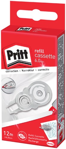 Correctietapevulling Pritt navul cassette Flex 6mmx12m-2