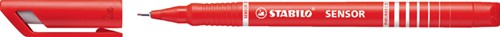 Fineliner STABILO Sensor 189/40 fijn rood