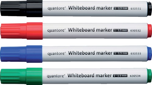 Whiteboardmarker Quantore rond 1-1.5mm blauw-2