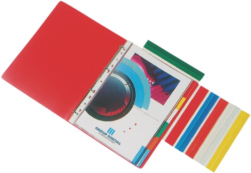 Tabstroken Esselte assorti 5 stuks