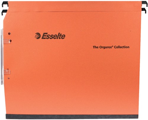 Hangmap Esselte Orgarex dual lateraal 345x275x1mm oranje-2