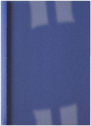 Thermische omslag GBC A4 1.5mm linnen donkerblauw 100 stuks