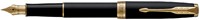 Vulpen Parker Sonnet matte black lacquer GT medium