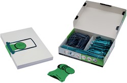 Archiefkit Djois petrol 100 stuks