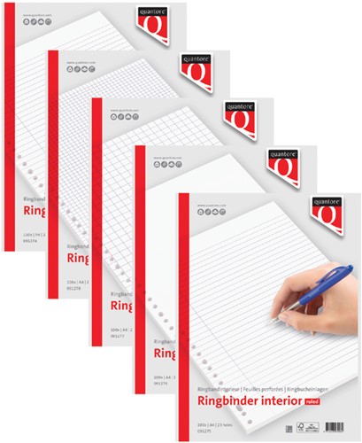 Interieur Quantore A4 23-gaats lijn 300 pagina's-2