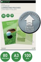 Lamineerhoes Leitz iLAM A3 2x80micron 100 stuks-2