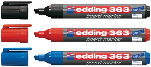 Whiteboardmarker edding 363 schuin 1-5mm zwart-2