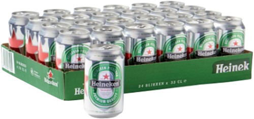 Bier Heineken blikje 0.33l-2