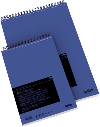 Aquarelblok Schoellershammer Mixmedia A3 spiraal 30 vel 300gr-2