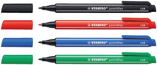 Viltstift STABILO pointMax 488/48 karmijnrood-3