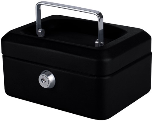 Geldkist Quantore 150x115x80mm zwart-3