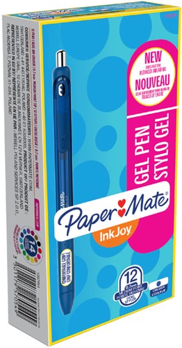Gelschrijver Paper Mate Inkjoy medium blauw-3