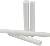 Verzendkoker CleverPack A3 330x29.5mm met doppen wit pak à 5 stuks-1