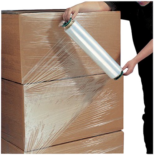 Wikkelfolie Happel 500mmx300m 23mu transparant-2