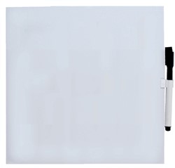 Whiteboard Desq 35x35cm magnetisch