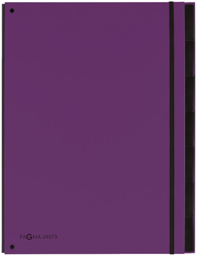 Sorteermap Pagna Trend A4 7 tabs lila