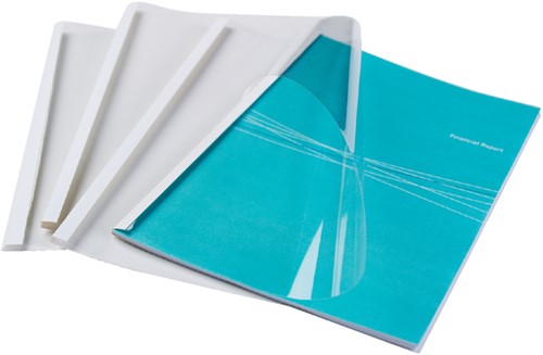 Thermische omslag Fellowes A4 1.5mm wit 20stuks-1