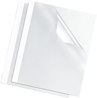 Thermische omslag Fellowes A4 3mm wit 100 stuks-2
