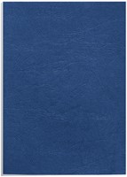 Voorblad Fellowes A4 lederlook royal blauw 100 stuks-2
