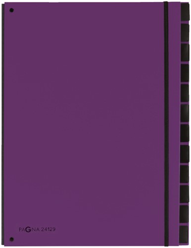 Sorteermap Pagna Trend A4 12 tabs lila