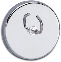 Magneet met haak MAUL Ø52mm trekkracht 9kg chroom-2