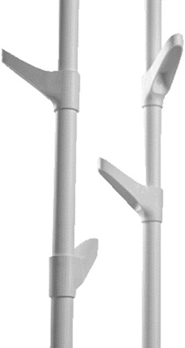 Kapstok staand Van Esch Slide G2 wit-3