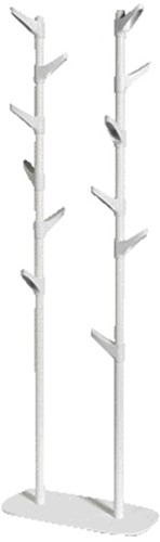 Kapstok staand Van Esch Slide G2 wit