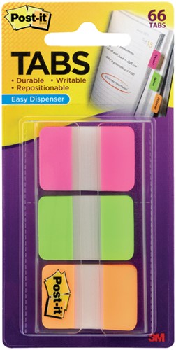 Indextabs Post-it 686PGO 25x38mm strong assorti 66 tabs