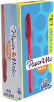 Balpen Paper Mate Inkjoy 100 medium rood-3