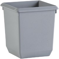 Papierbak Rubbermaid kunststof rechthoekig 12,9liter grijs-1
