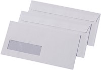 Envelop Quantore 110x220mm venster 3x10cm rechts 500 stuks-2