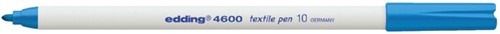 Textielmarker edding 4600 rond 1mm lichtblauw