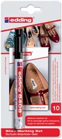 Viltstift edding 8408 schoenen rond 0.75mm zwart