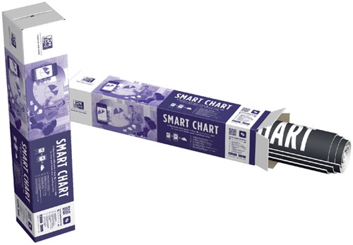 Flipoverpapier Oxford smart 60x80cm zelfklevend blanco 90gr 20 vel-2