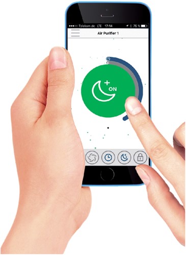 Luchtreiniger IDEAL AP40 Pro Black edition -1