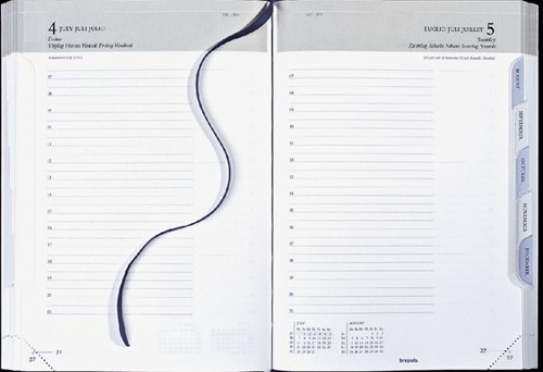 Agenda 2025 Brepols Minister 1dag/1pagina zwart