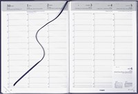 Agenda 2025 Brepols Omega 7dag/2pagina's blauw