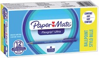 Balpen Paper Mate Flexgrip Ultra stick medium blauw-2