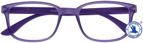 Leesbril I Need You +3.00 dpt Rainbow lila-2