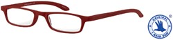 Leesbril I Need You +3.00 dpt Zipper rood