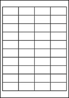 Etiket Avery 4780 48.5x25.4mm wit 1000 stuks-3