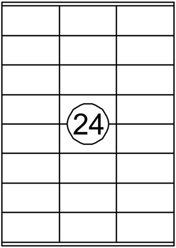 Etiket Avery DP246-100 70x36mm wit 2400 etiketten-2